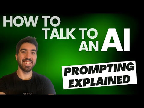 What is prompting? AI Models – How to Talk with Them