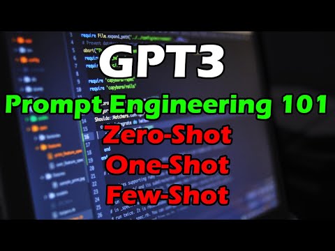 Prompt 101: Autocomplete (zero-shot), One-shot, Few-shot prompting