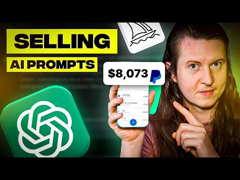 How to make money by selling prompts (Midjourney or ChatGPT).