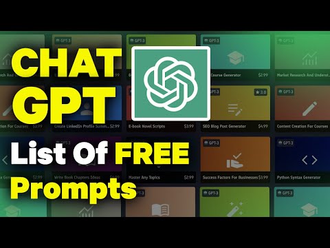 FREE Chat GPT prompts and prompt engineering (The best chatgpt prompts available for free).