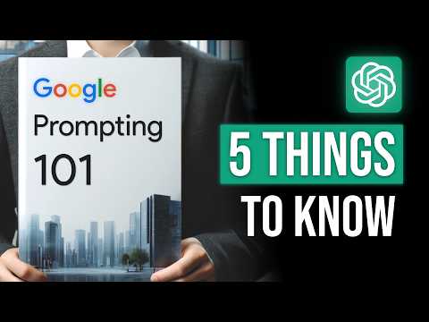 Google’s NEW Prompting Guide is Incredible!